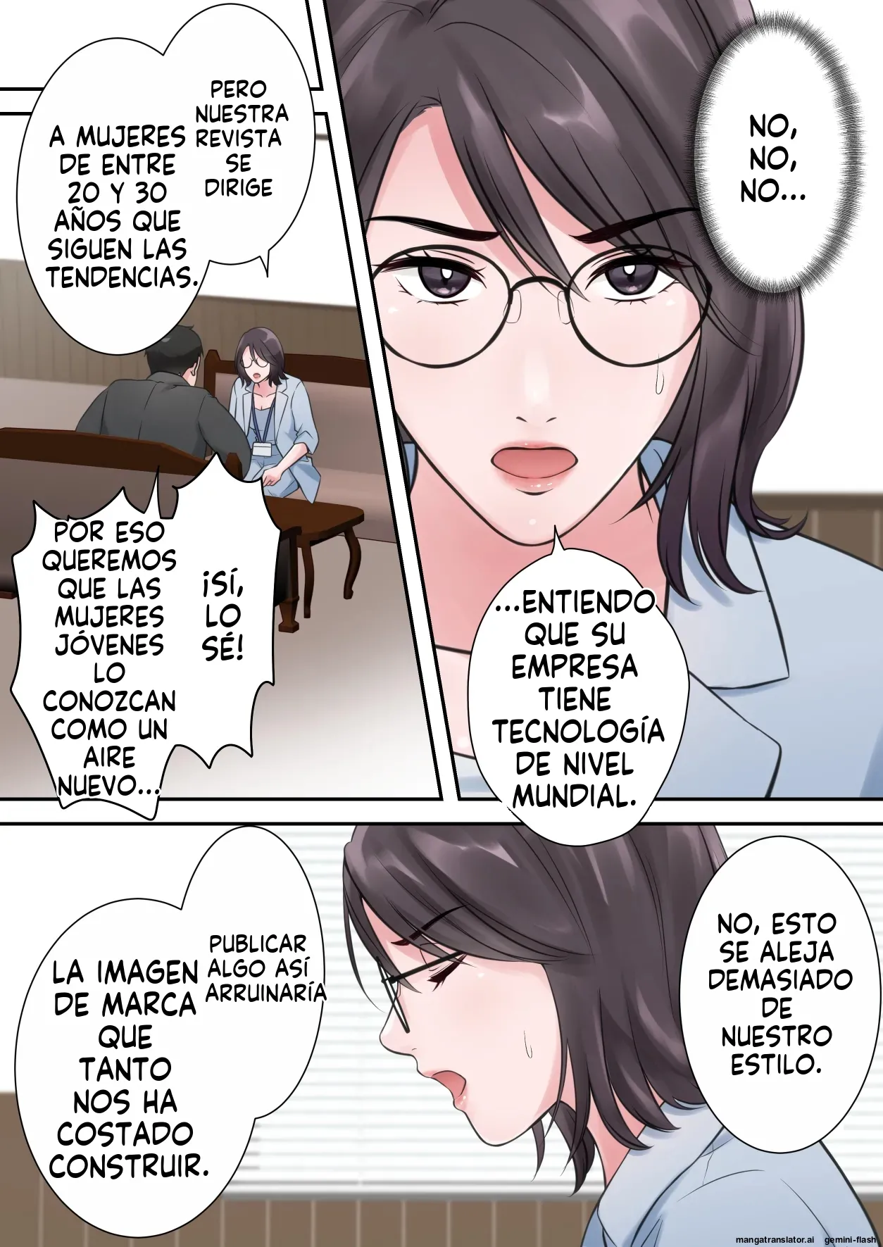 Oshare na BariCare Henshuuchou ga Gehin na Oji-san ni Netorareru made  MTL page 10 full