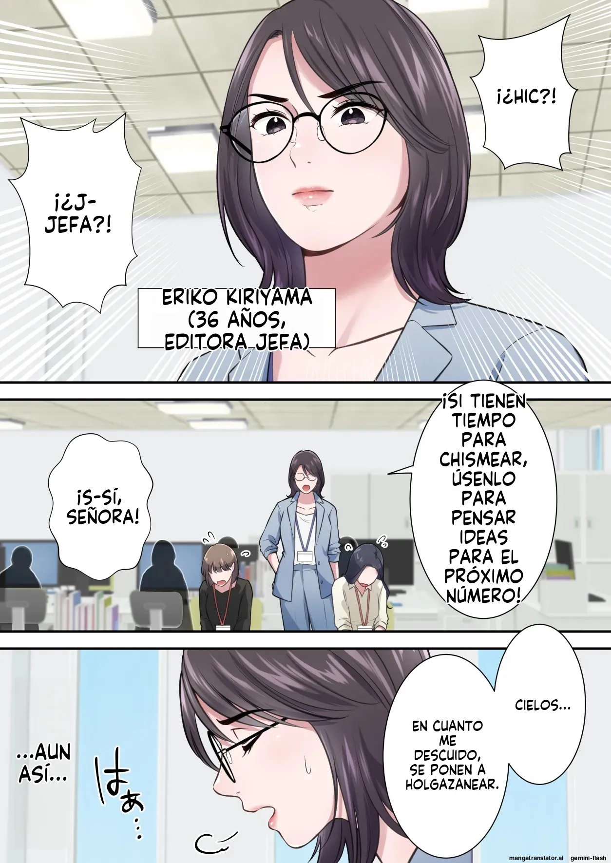 Oshare na BariCare Henshuuchou ga Gehin na Oji-san ni Netorareru made  MTL page 4 full