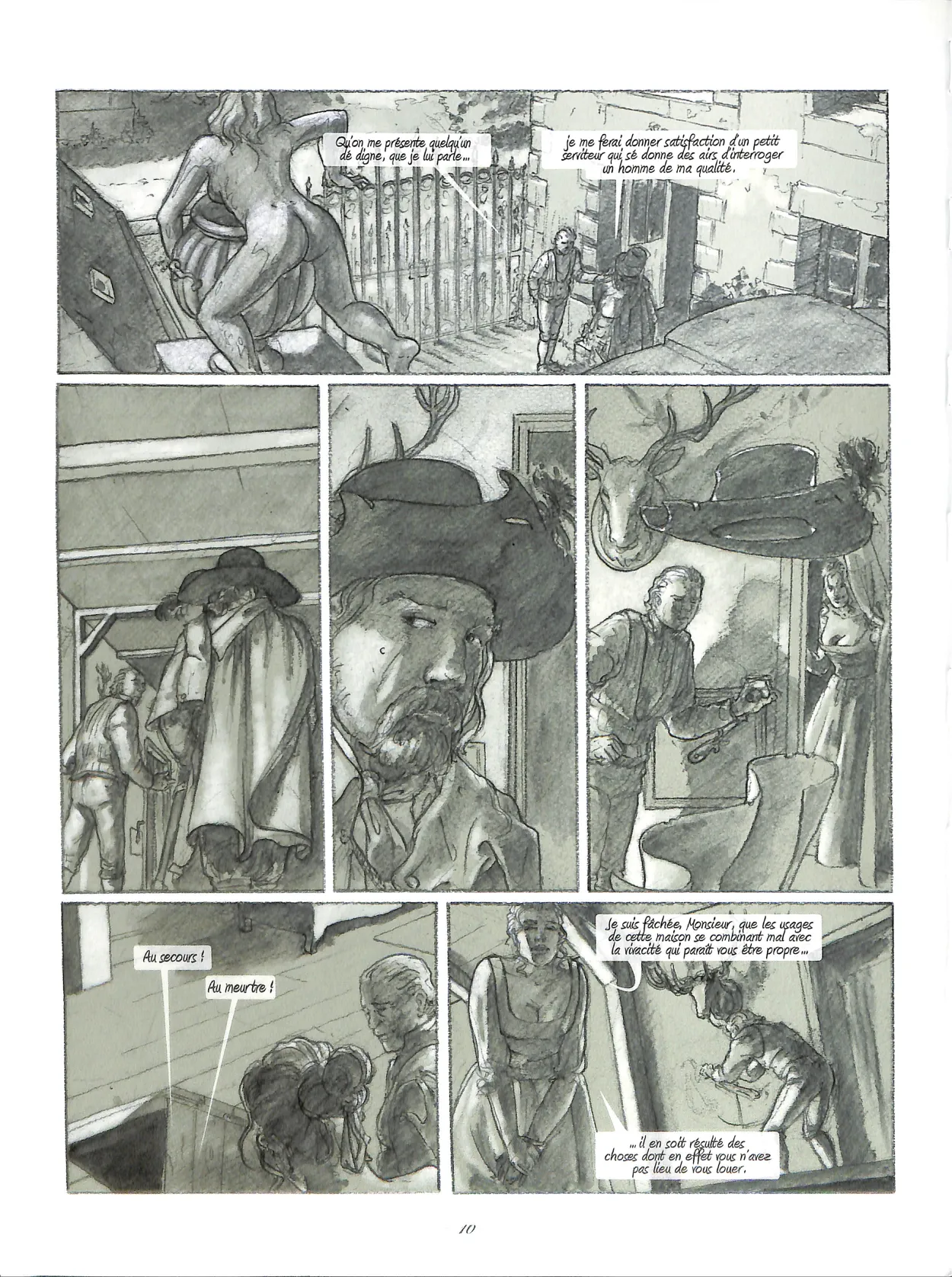 Les Aphrodites: T02 - Le Masque Aveugle page 11 full