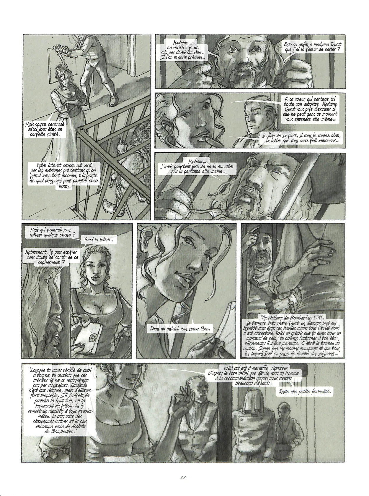 Les Aphrodites: T02 - Le Masque Aveugle page 12 full
