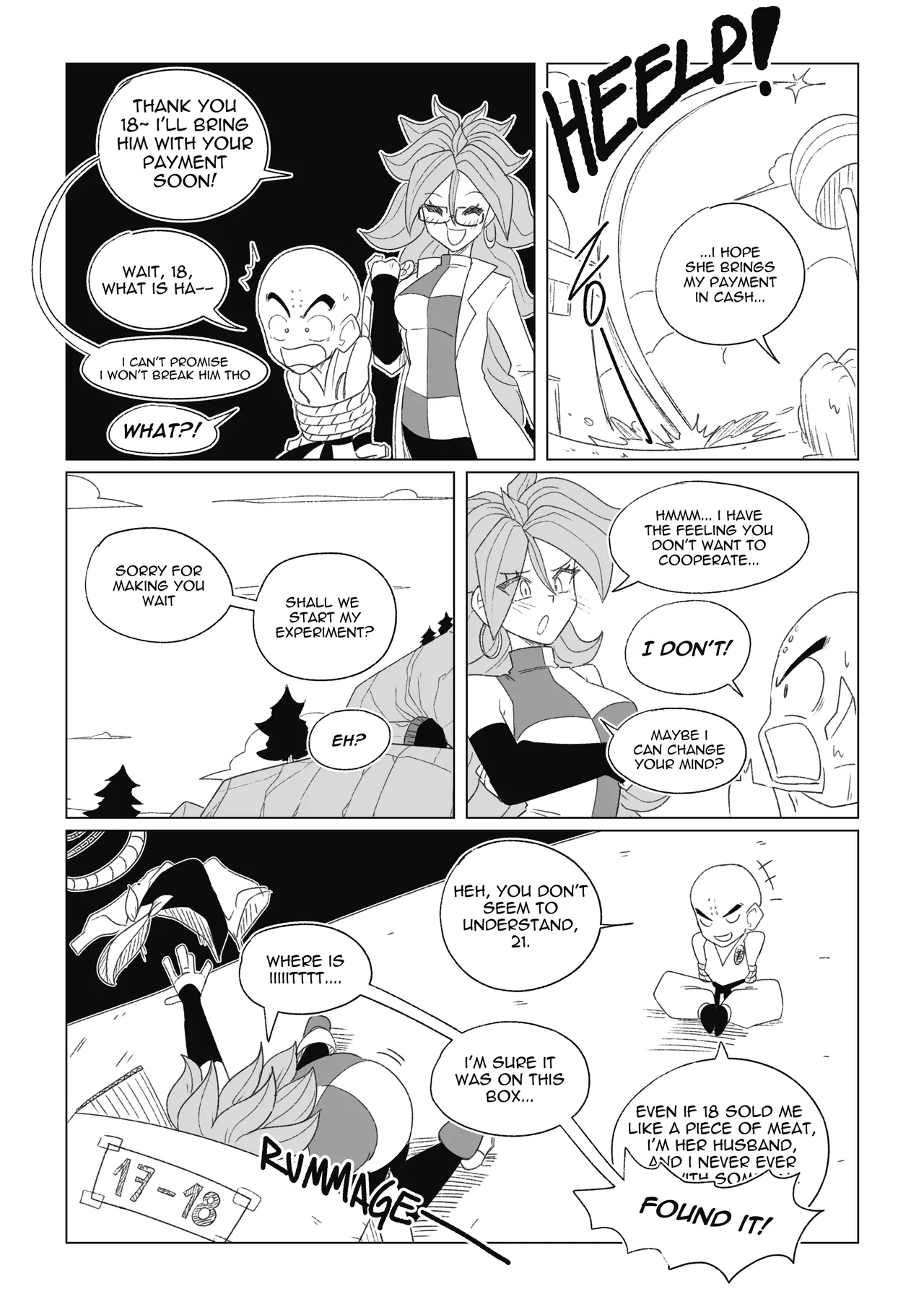 Science with the Z-Warriors! Ch. 1-3 page 11 full