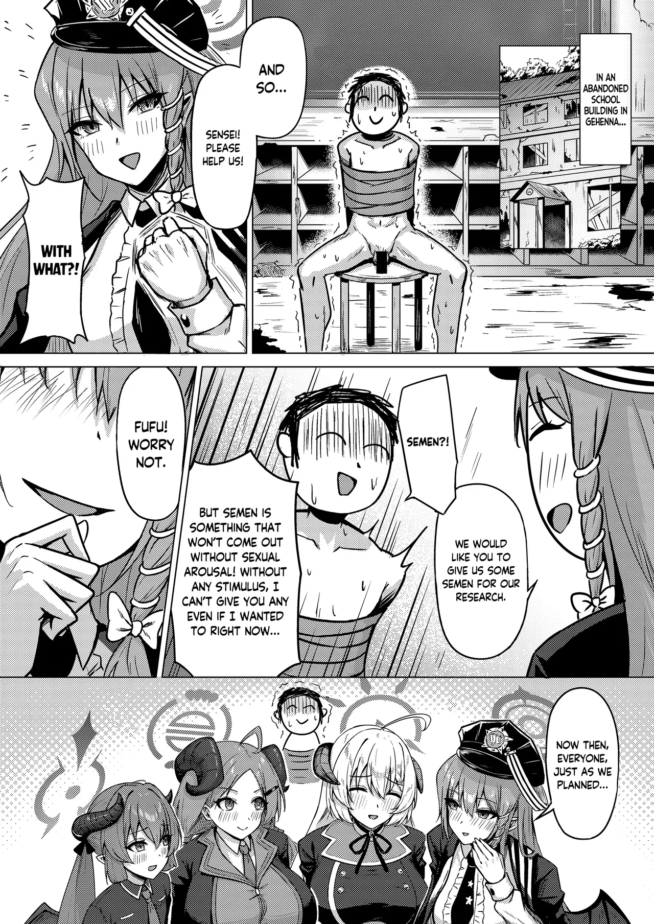 Bishoku Kenkyuukai no Semen Kenkyuu | The Gourmet Research Society's Research on Semen page 4 full