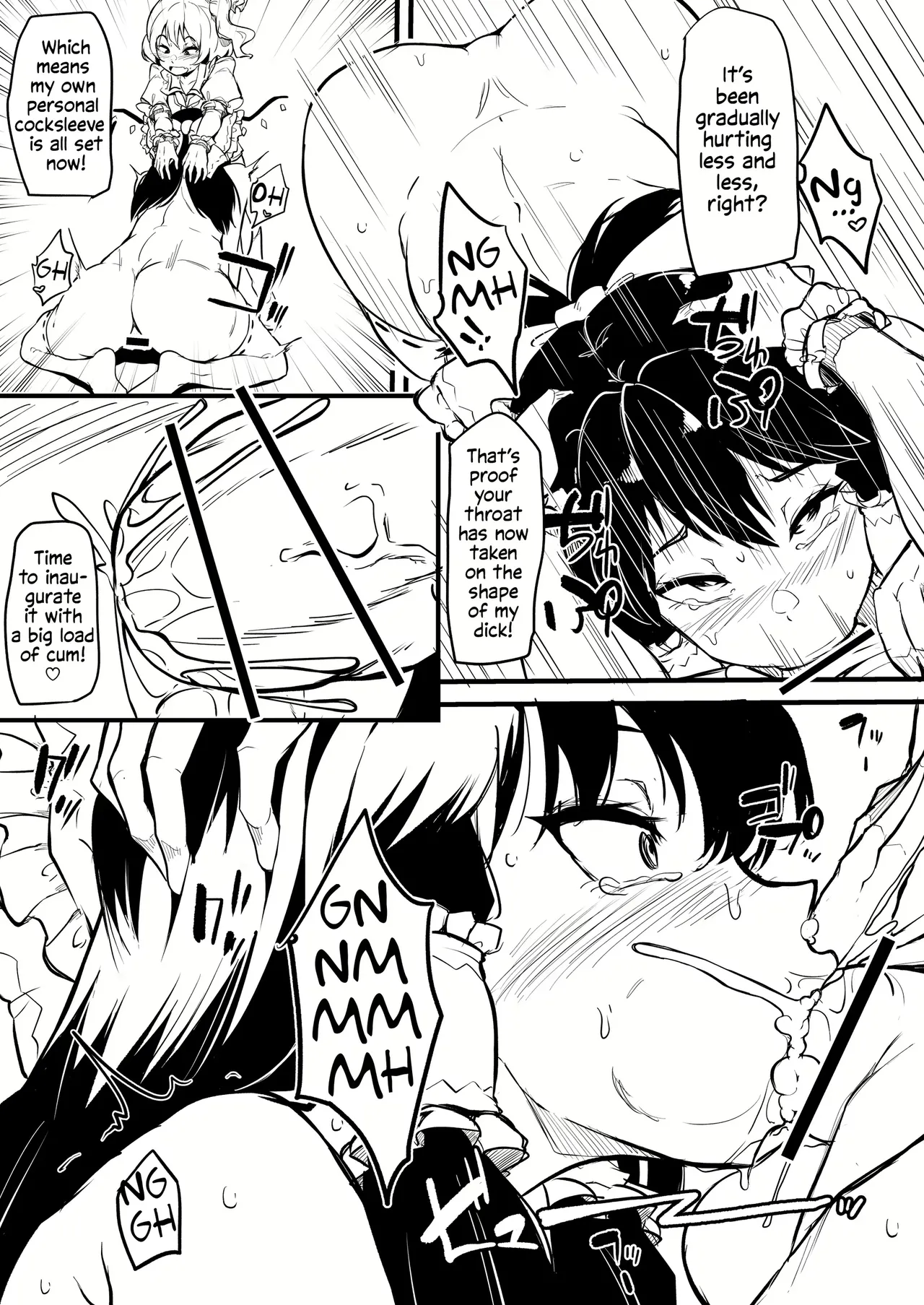 Futanari Flan-chan Training Reimu page 12 full