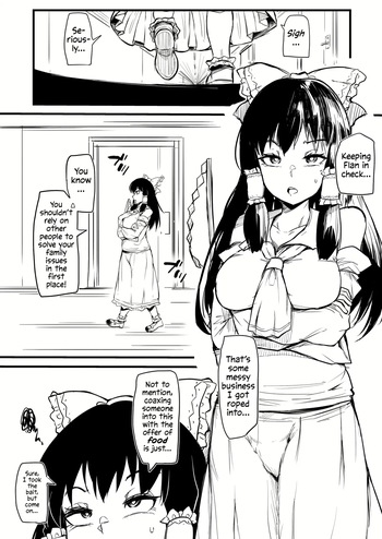 [Makin] Futanari Flan-chan Training Reimu [English] cover