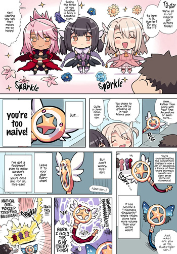 [Pononozo] Illya, Miyu, Chloe (Fate/Grand Order) [English] cover