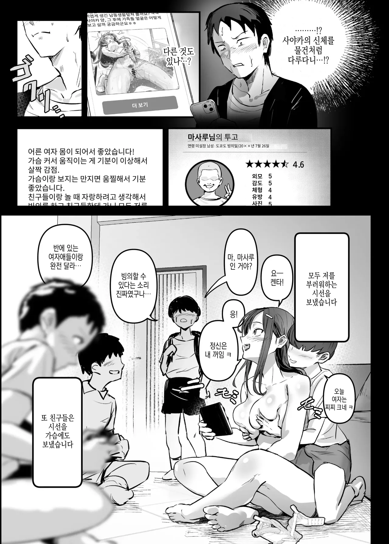 NTR -Netorare- Hyoui Repo! | NTR -네토라레- 빙의리뷰! page 9 full