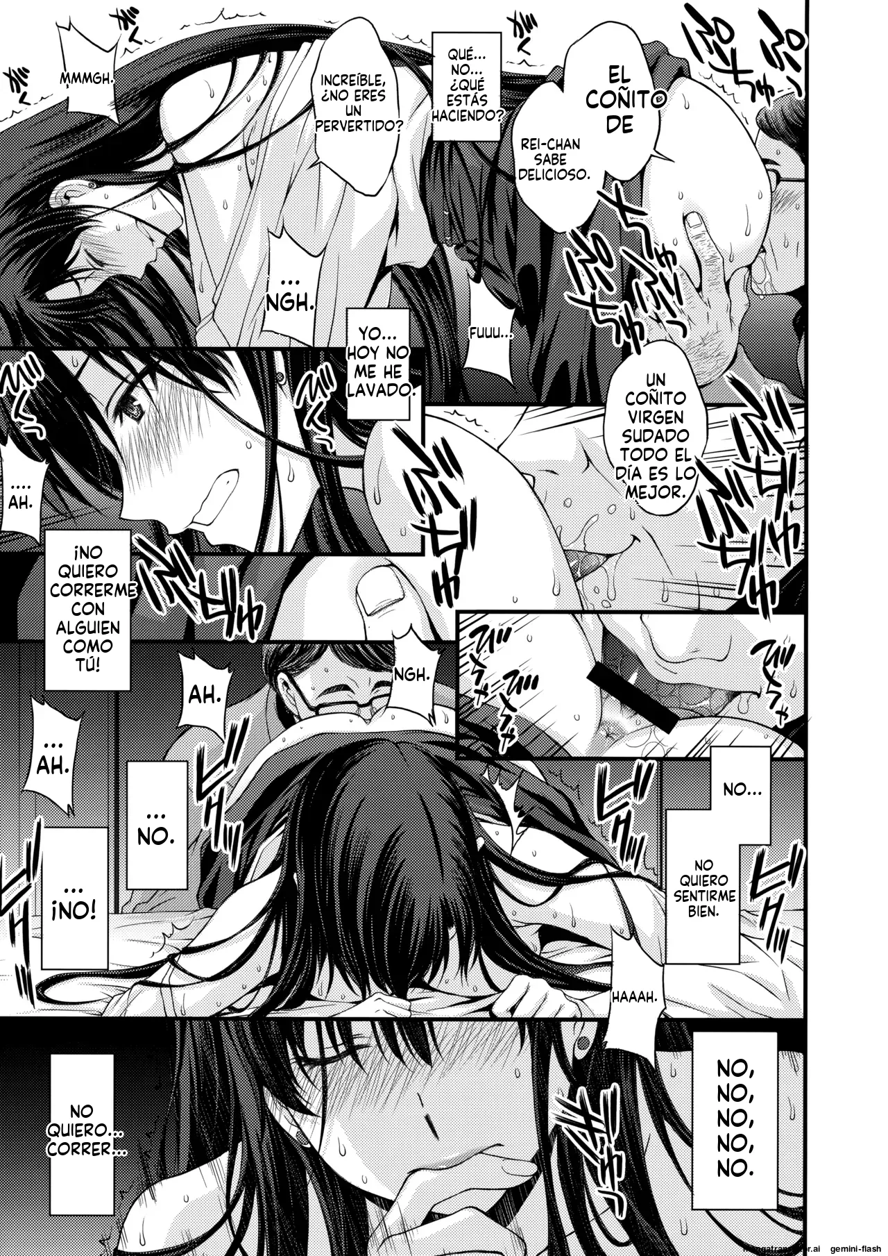 Nakadashi Seishori Benki Rei-chan Shojo Soushitsu. page 10 full