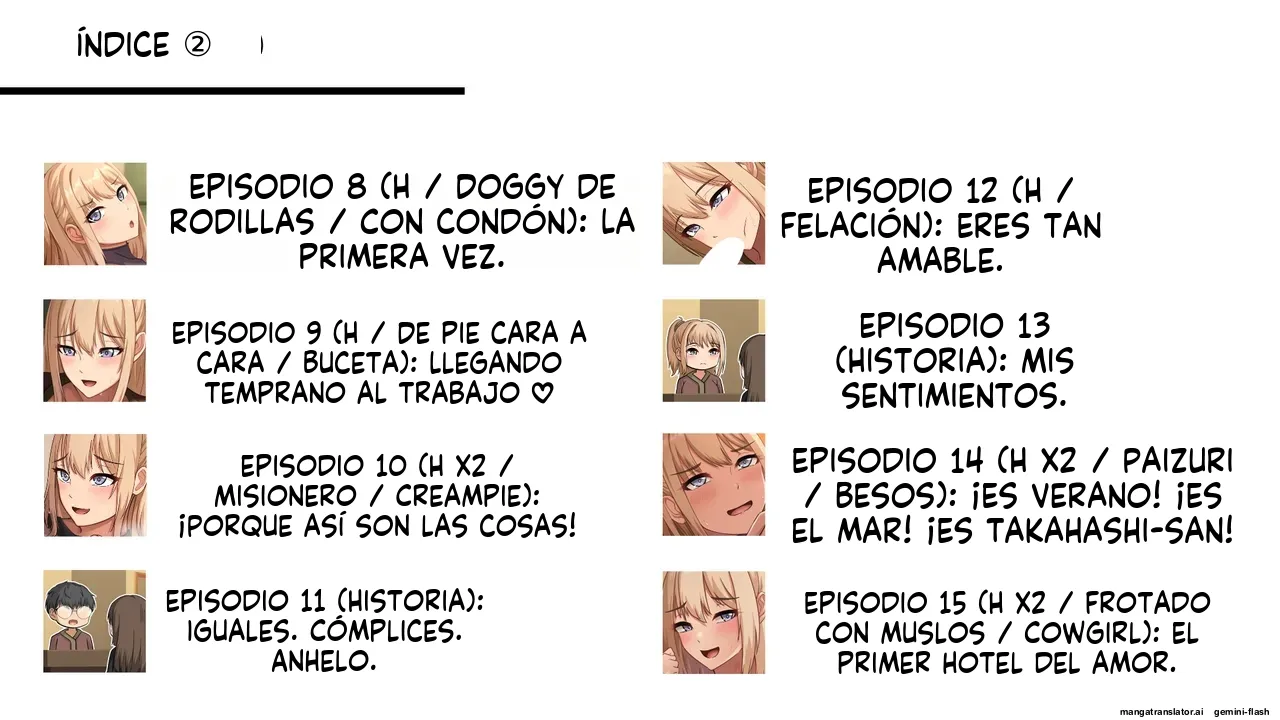 Dekashiri Jiman no Gal JD, Beit Saki de Gyaku NTR Anata no Chinpo wa Atashi no Mono  MTL page 3 full