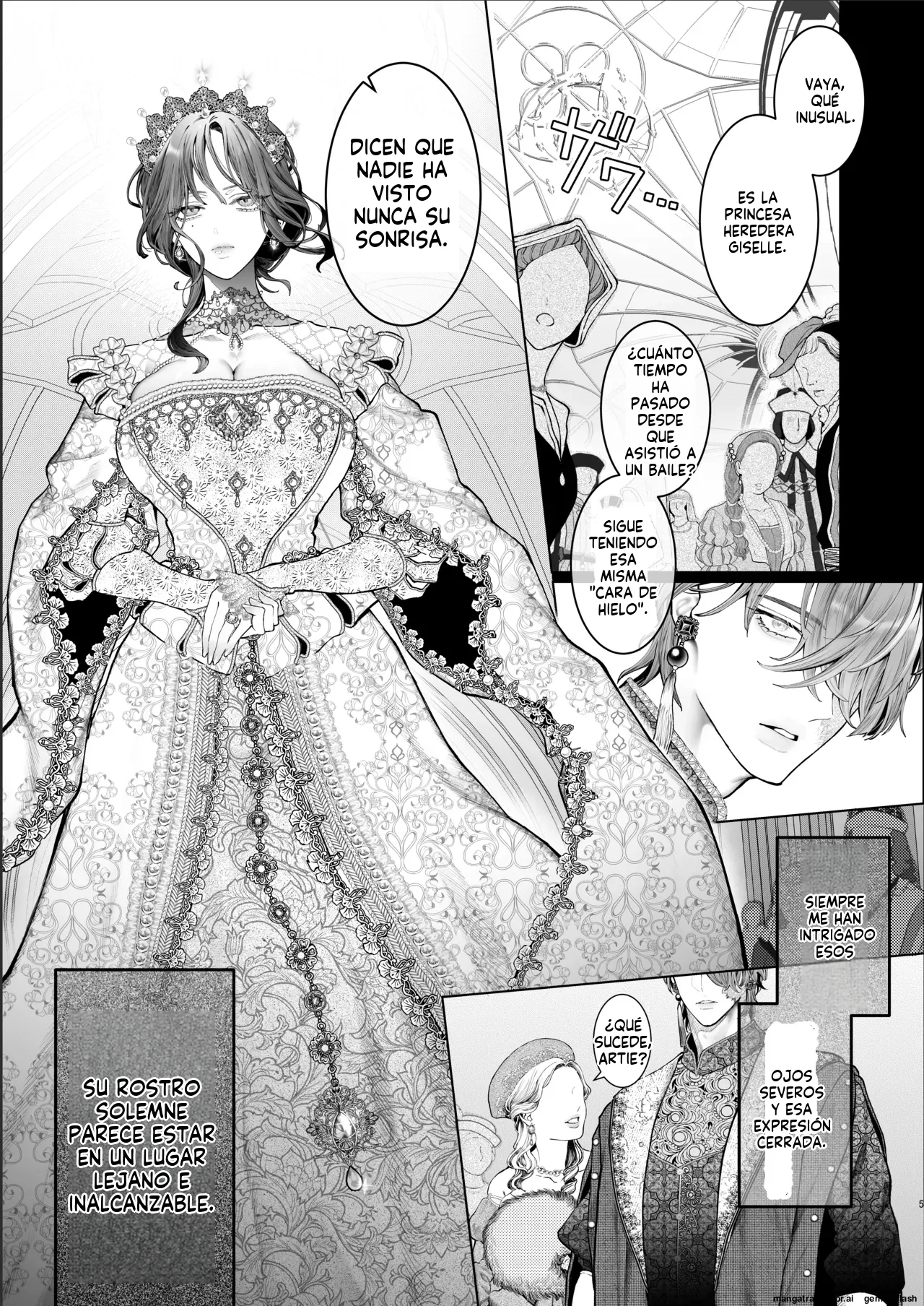 Houtou Kizoku wa Moto Outaishihi to no Haramasekon de Isogashii - The Rake and The Once Crowned Princess page 4 full