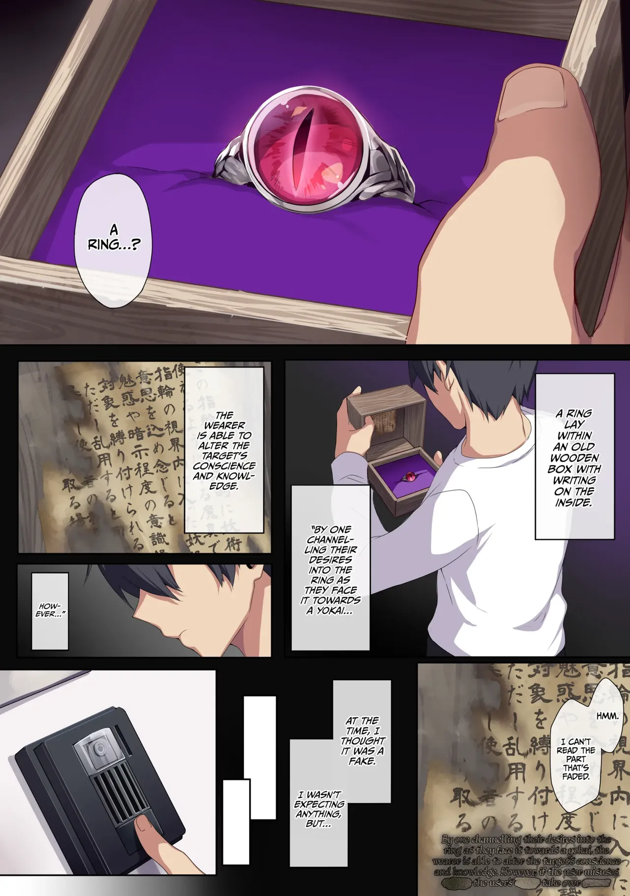 The Shy Snow Woman and The Cursed Ring   Chapter 1 page 12 full