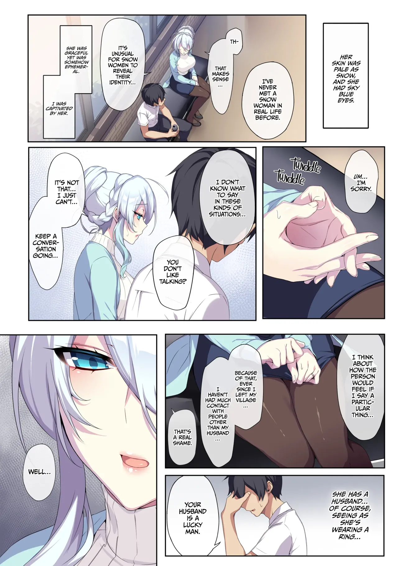 The Shy Snow Woman and The Cursed Ring   Chapter 1 page 5 full