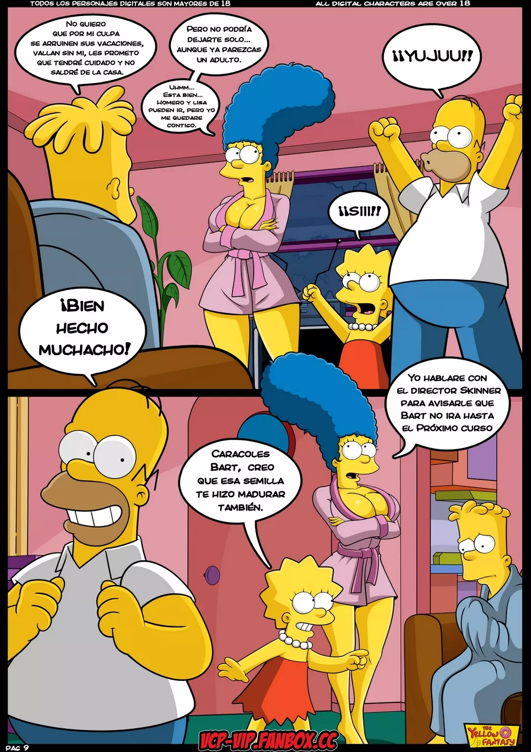 Yellow fantasy - De diez a veintitantos page 10 full