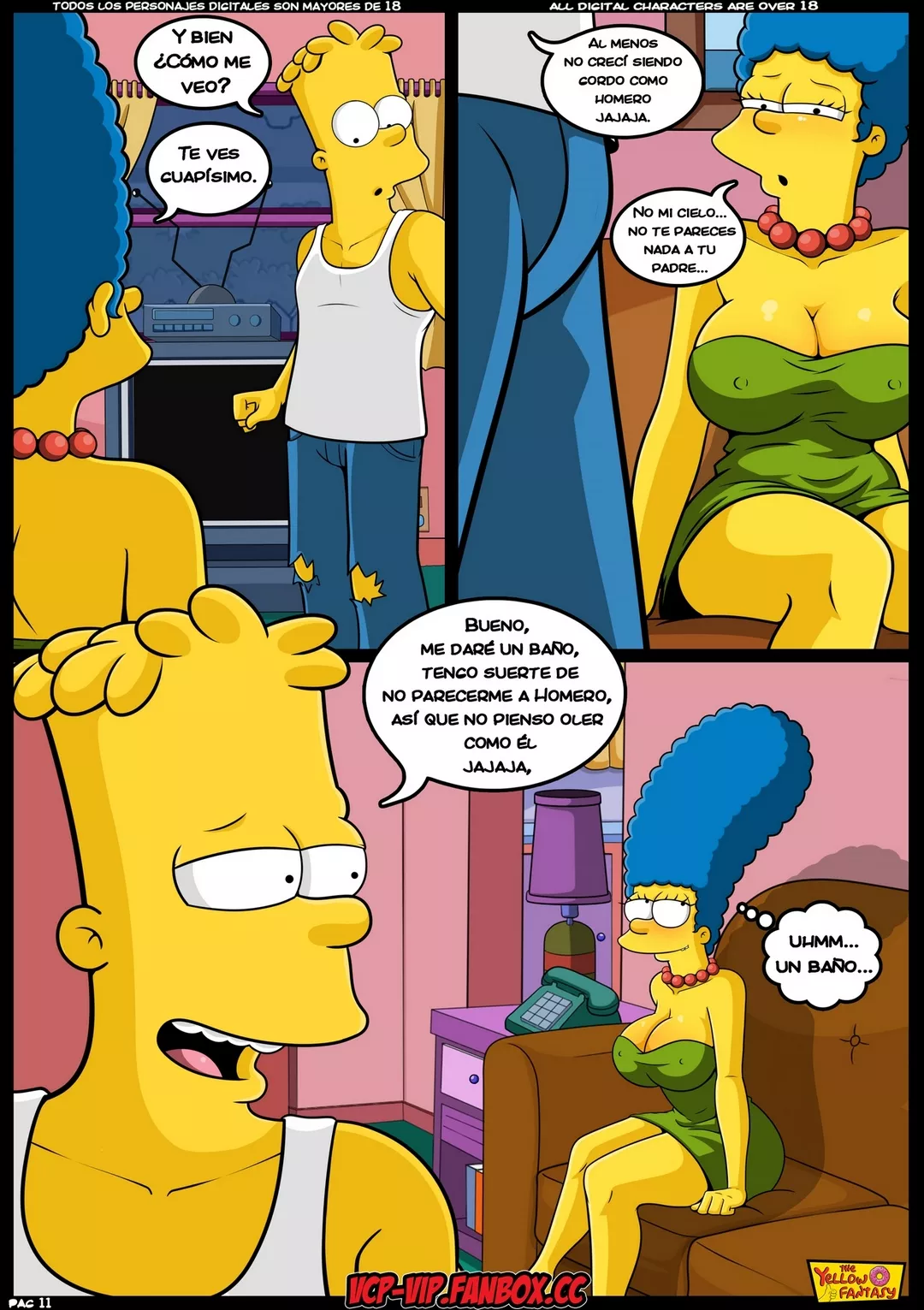 Yellow fantasy - De diez a veintitantos page 12 full