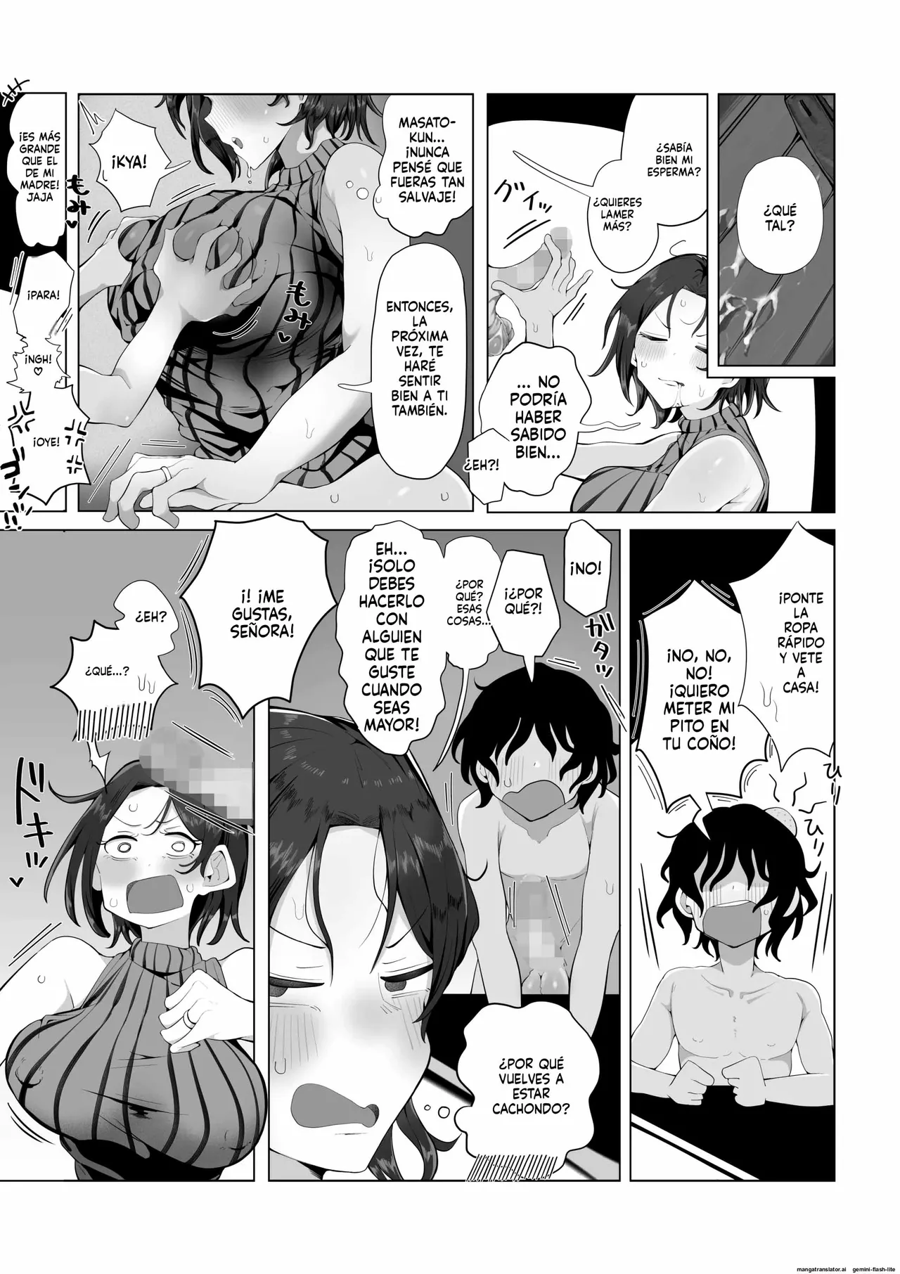 Naisho no Mama Koukan｜Intercambio secreto de mamás page 12 full