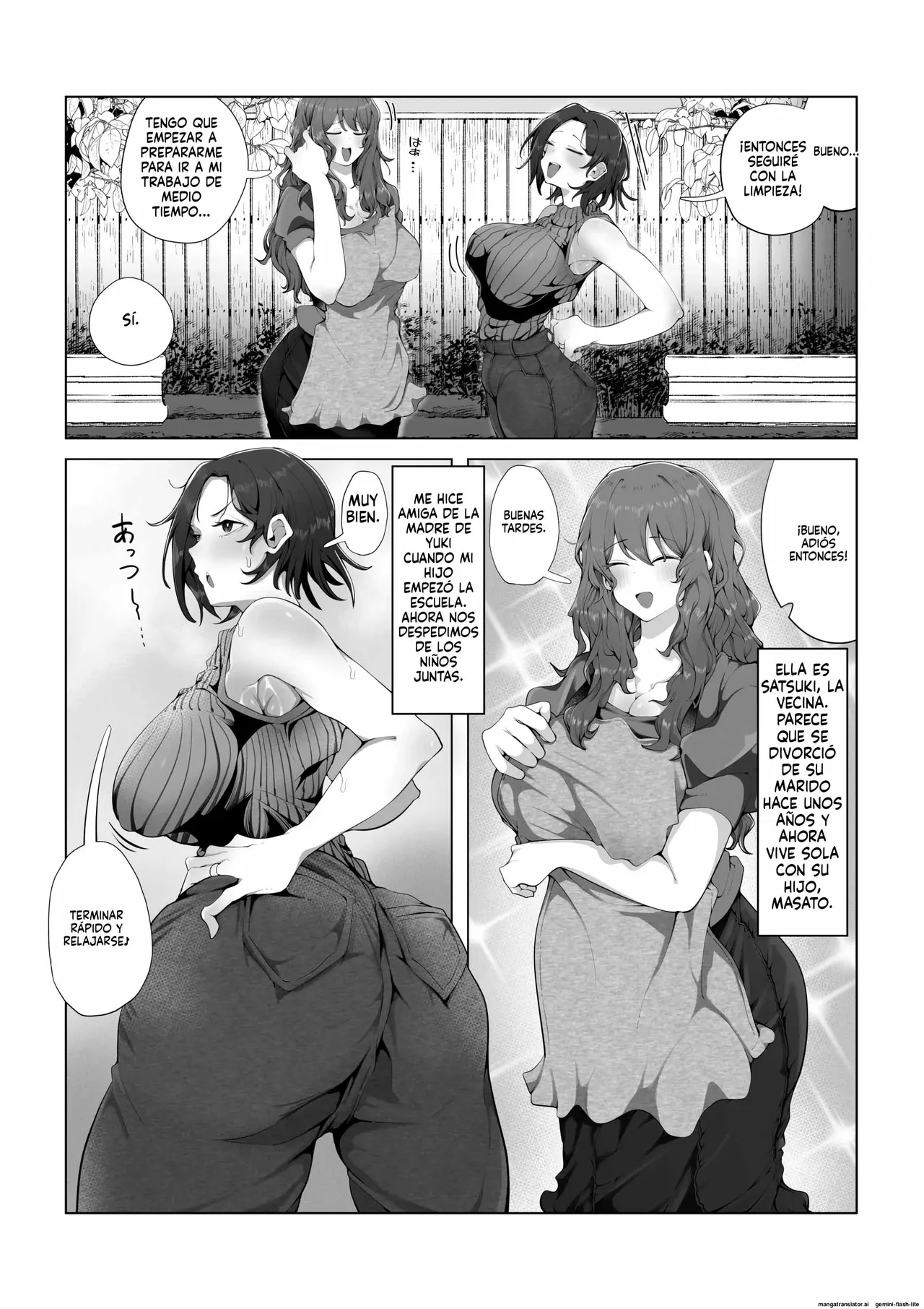 Naisho no Mama Koukan｜Intercambio secreto de mamás page 3 full