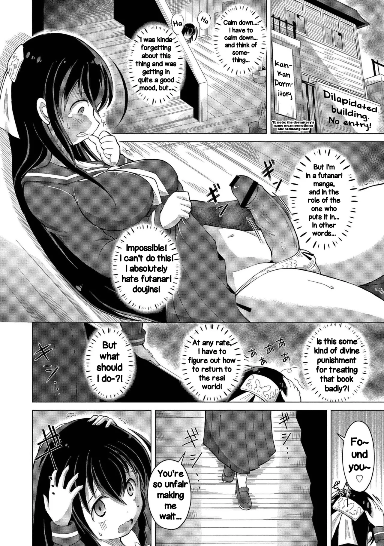A Story About Me, the Wallflower Yuri-nerd Getting Spirited Away Into the Penetrative Role in a Futanari Yuri Doujin | Kabeshitenha Yurichuu no Watashi Futanari Yuri Doushi no Saoyaku ni Tensei shita ken page 10 full