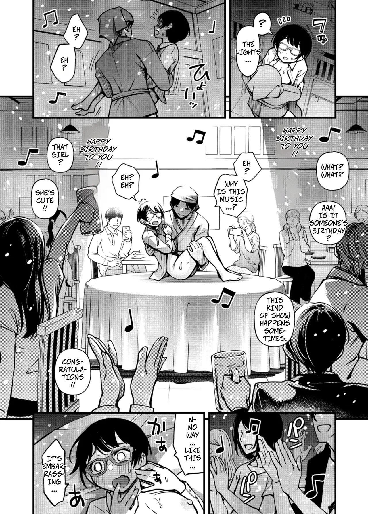 "Toriaezu Nama de!" girl's side | For Now, Raw! - Girl's Side page 11 full