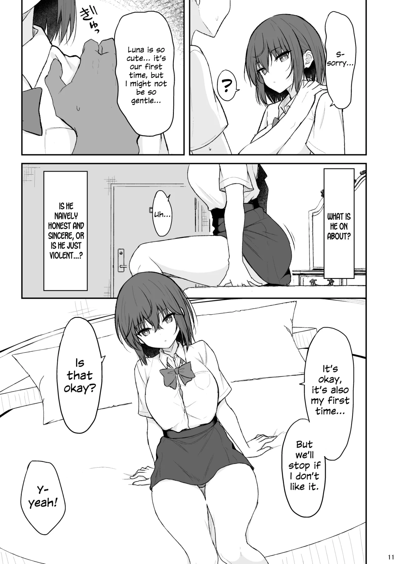 Ningen Girai no Onnanoko ga Nakadashi o Ukeireru made page 10 full