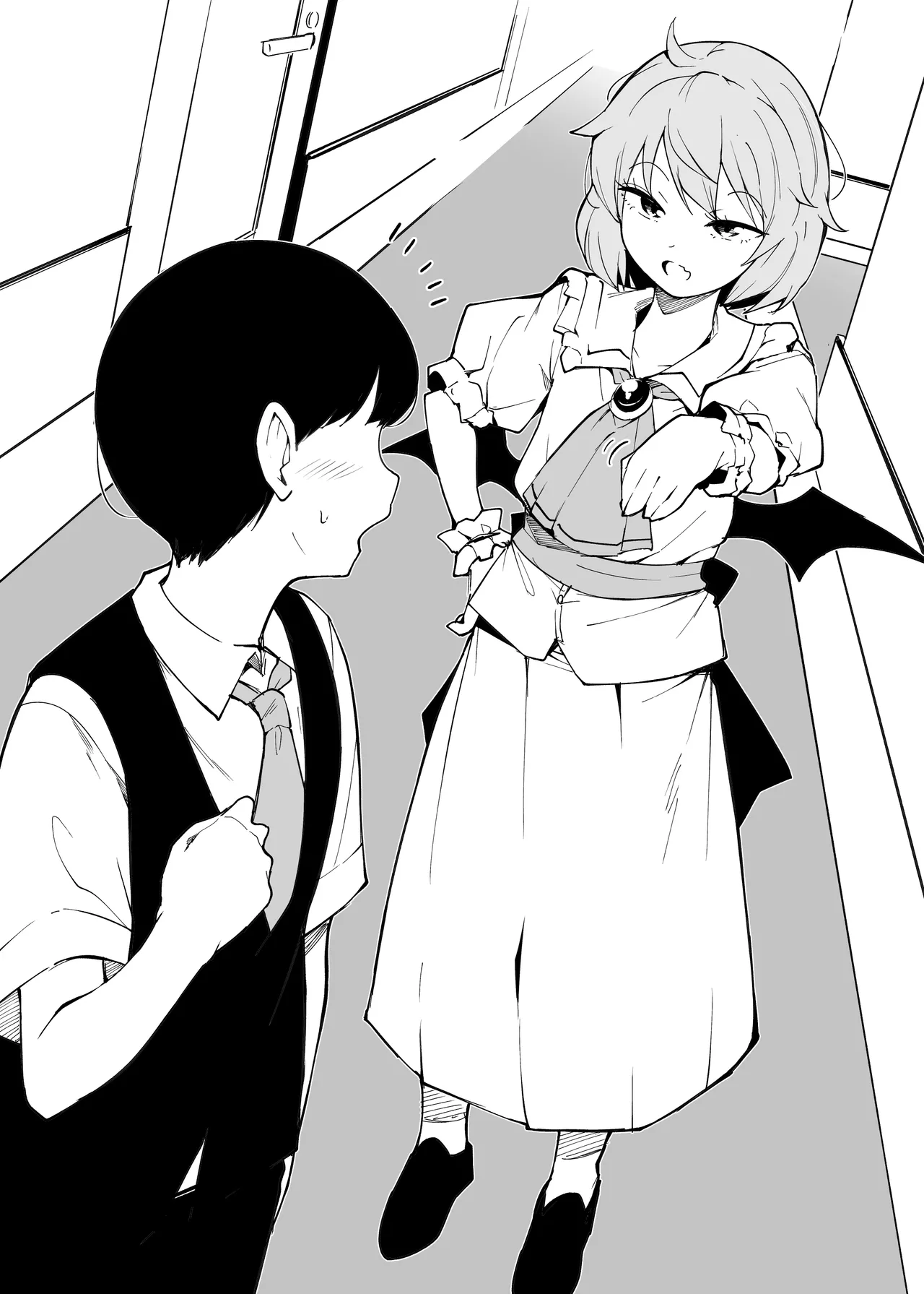 Kōmakan no Shinjin Shiyōnin-kun | The Newbie Servant-kun at the Scarlet Devil Mansion page 2 full