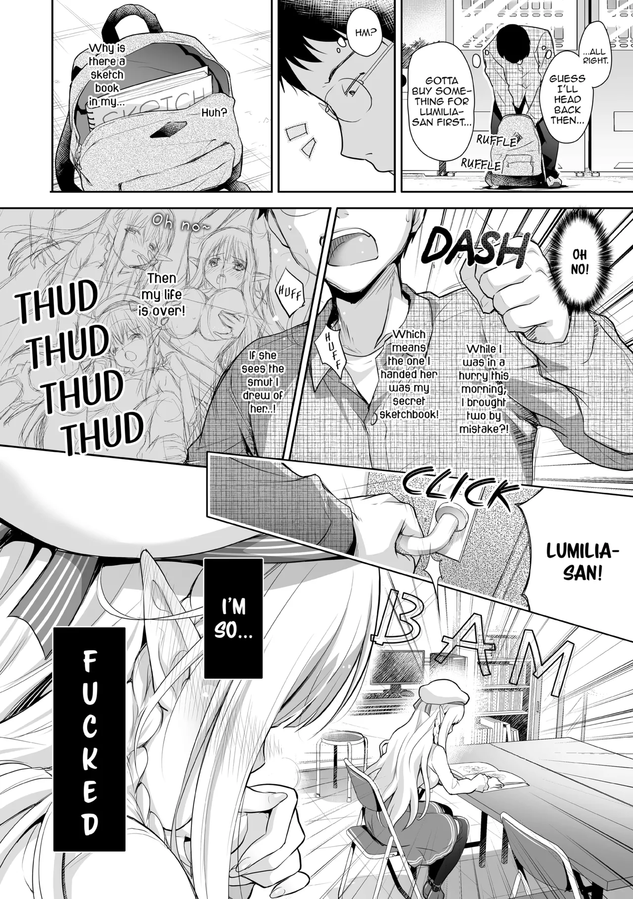 Elf Princess of the Otaku Club Compilation page 11 full