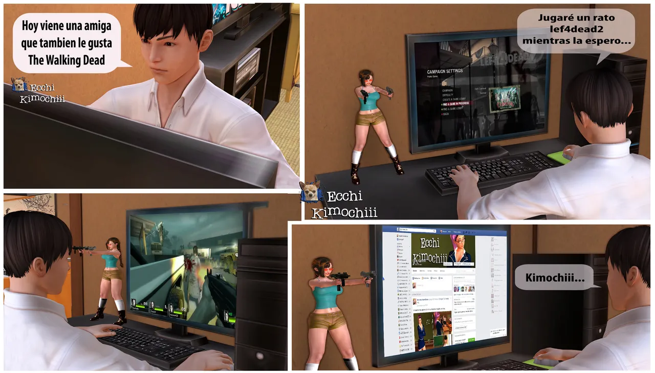 Una peli en mi cuarto - Hecho por Ecchi Kimochiii page 2 full