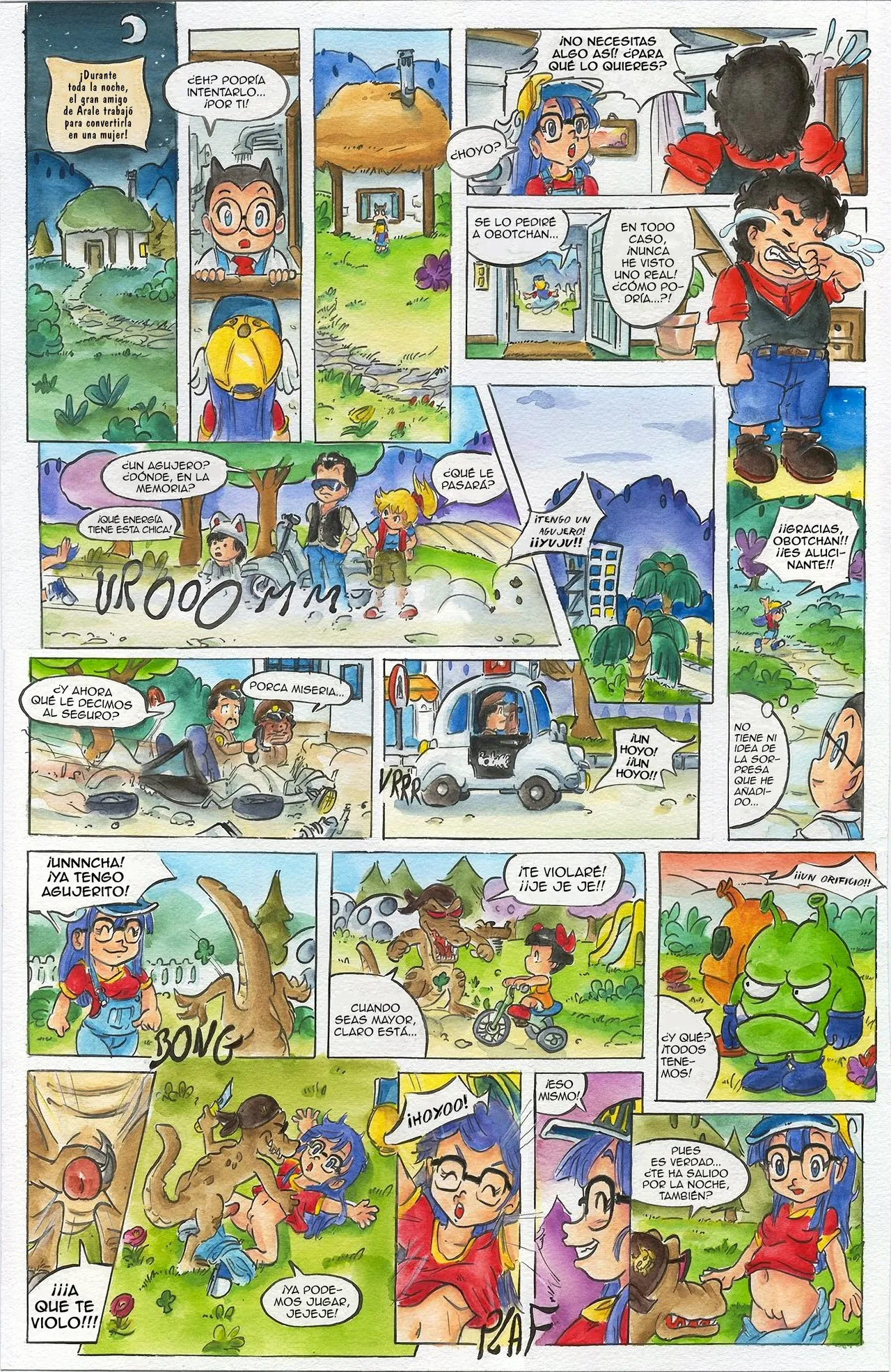 Dr. Slump page 3 full
