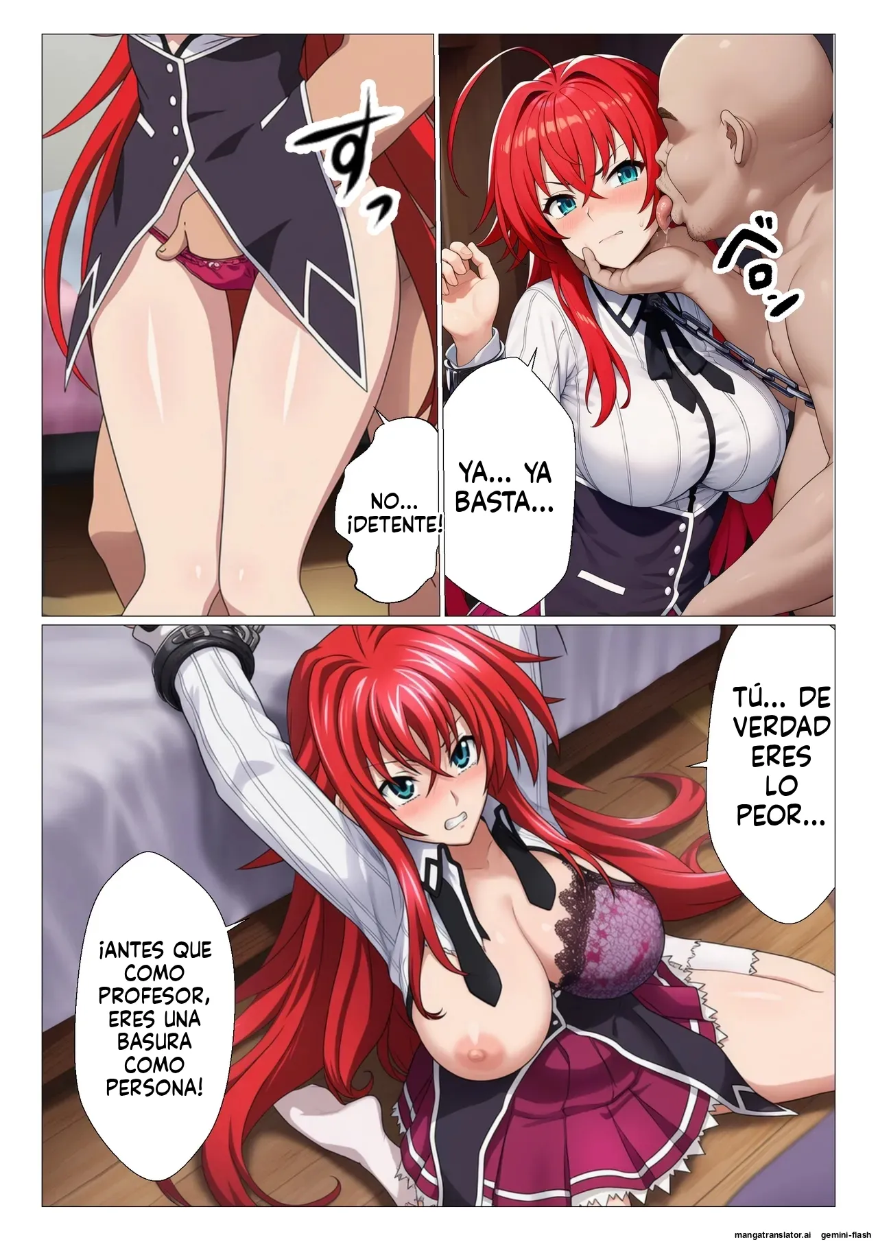 High School DxD Netorare High School HxS Violated Occult Research Club  MTL page 12 full