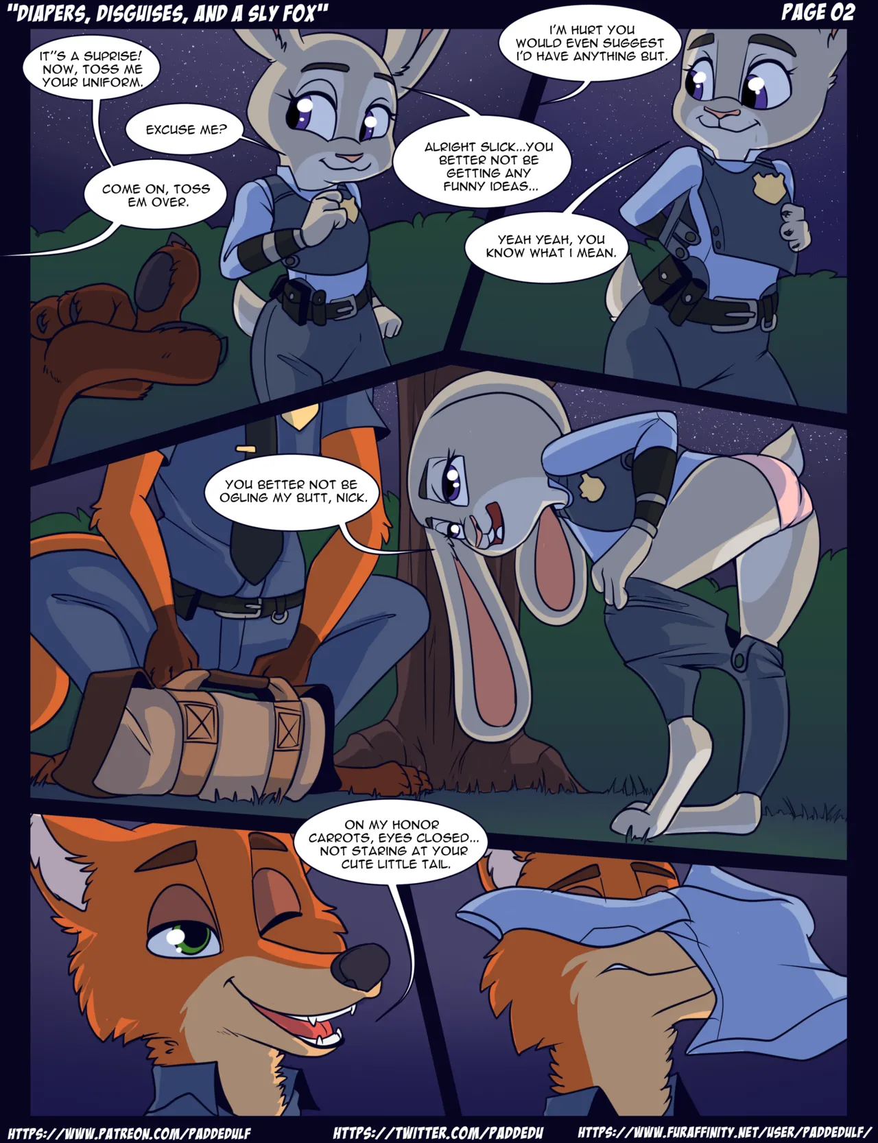 Diapers, Disguises, and a Sly Fox page 2 full