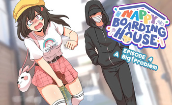 [Hitsujiomo] Nappy Boarding House Volume 4 cover