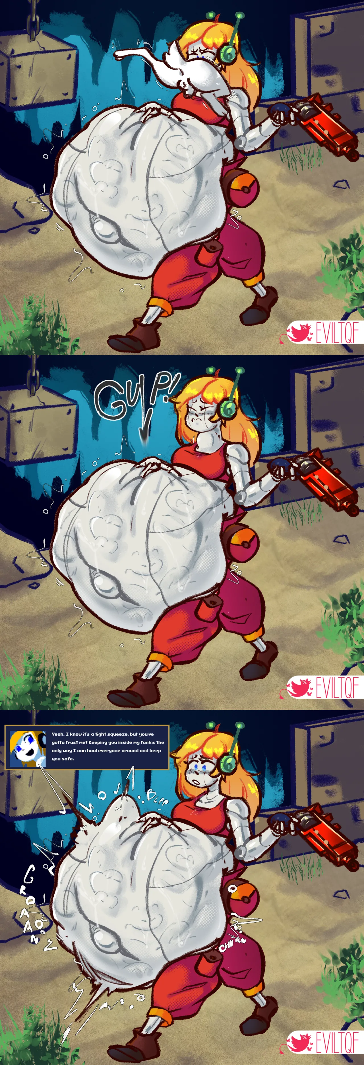 Curly's Cave Story page 6 full
