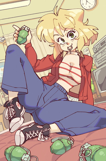 [rtil] Minnie May Hopkins (Gunsmith Cats) cover