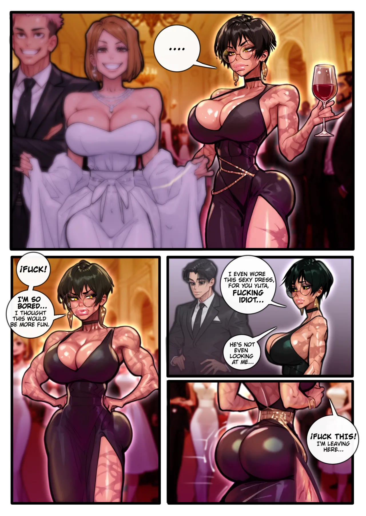 Maki & Toji: Party to Pleasure page 2 full