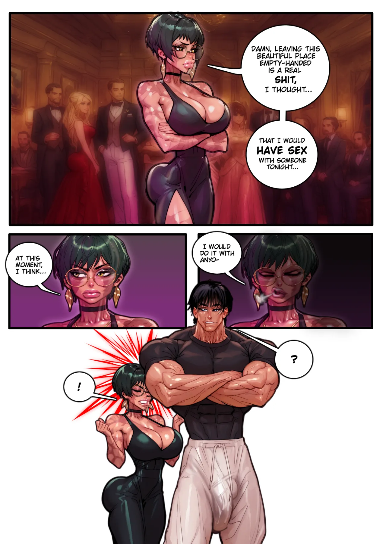 Maki & Toji: Party to Pleasure page 3 full
