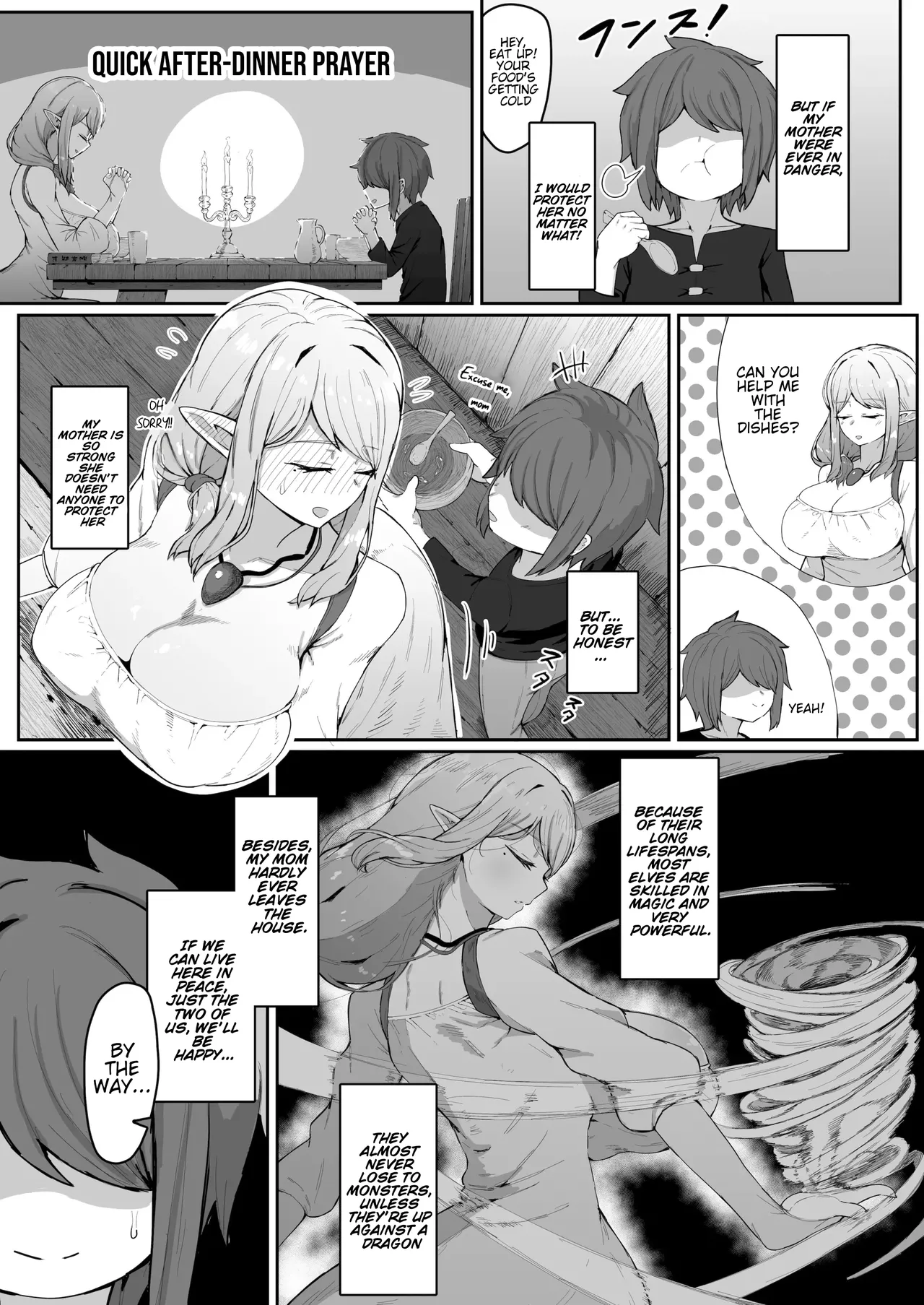Impregnating my elf mother. page 10 full