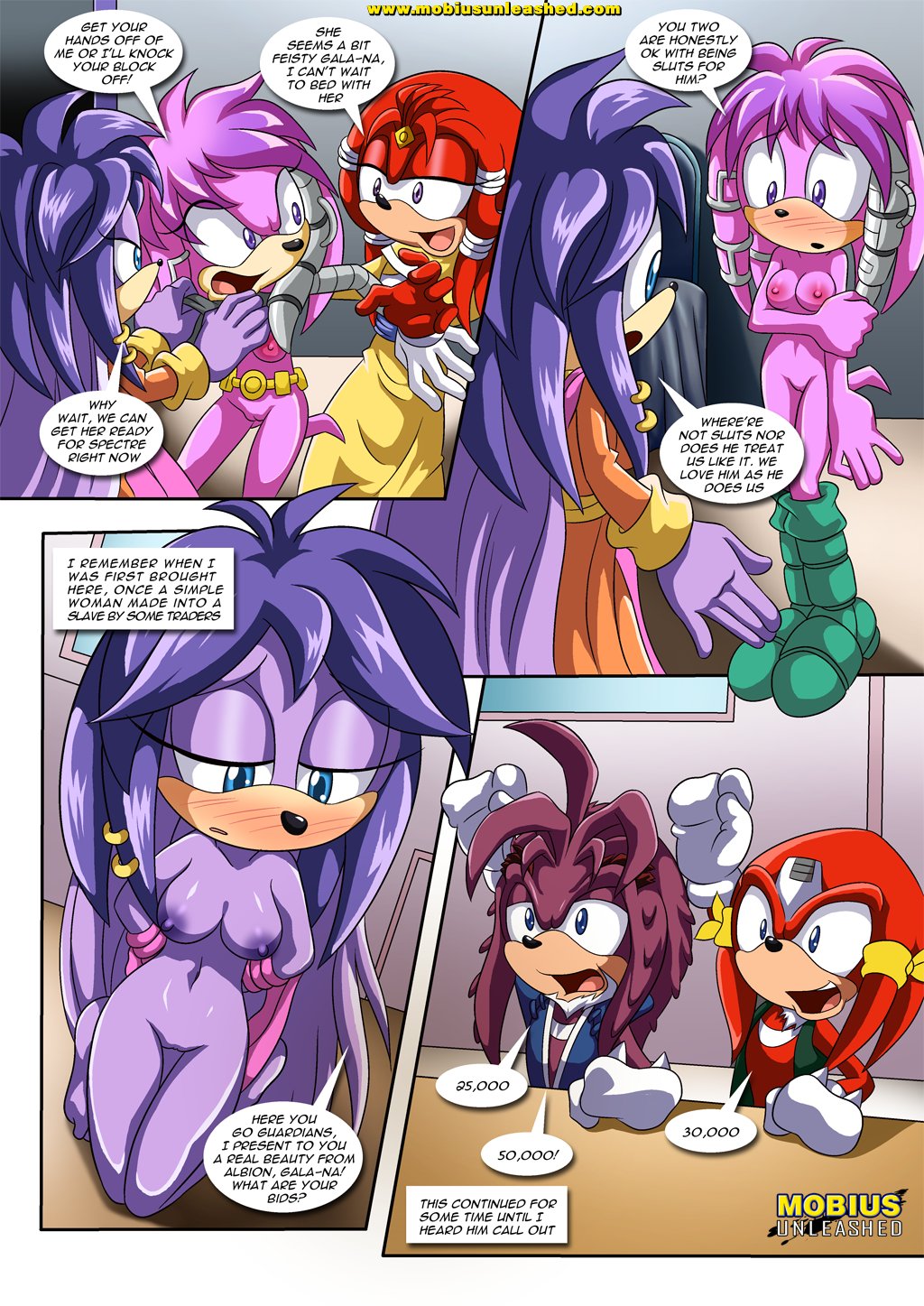 Mobius Unleashed: Spectre's Harem page 3 full