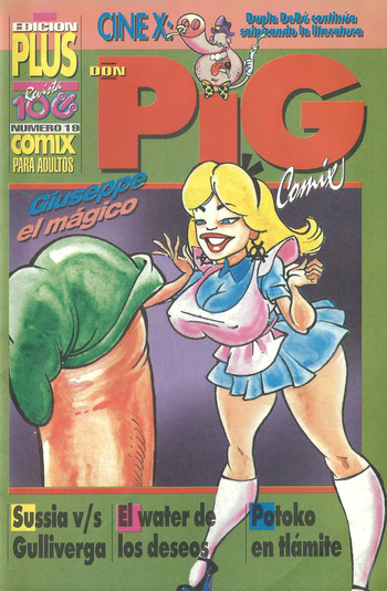DON PIG COMIX  - 19 suplemento de la Revista 100% cover