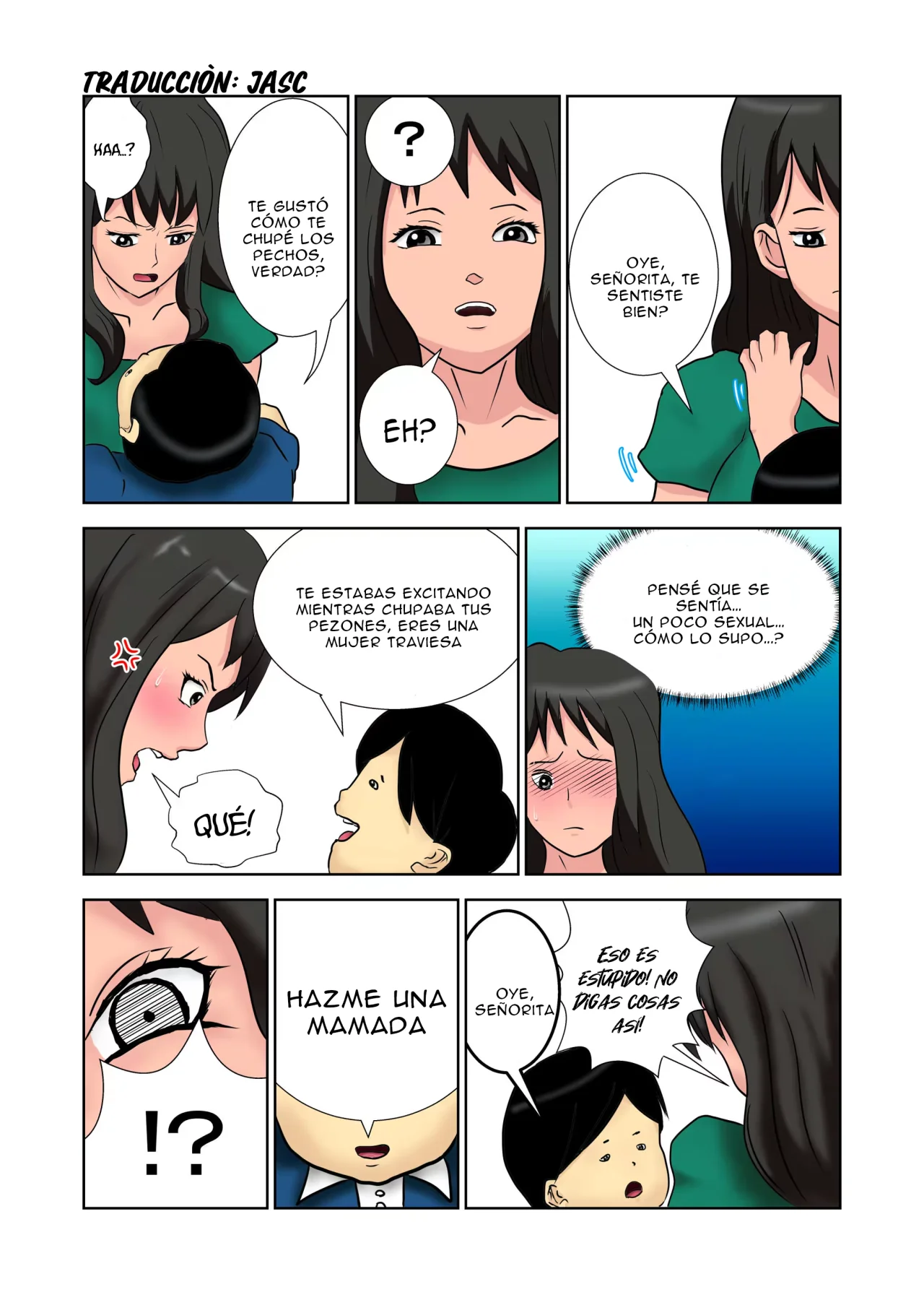 Shachou no Musuko o Azukattara Bonyuu o Suwareta Bakari ka..｜Estaba Amamantando cuando el Hijo del Jefe... page 11 full