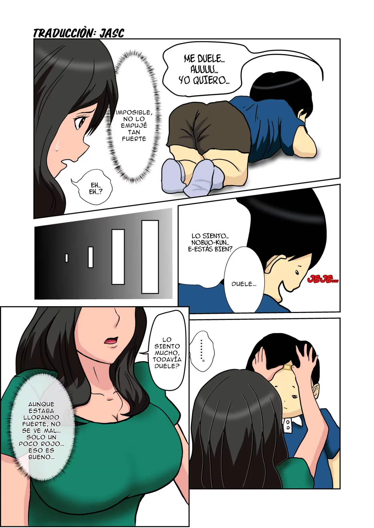 Shachou no Musuko o Azukattara Bonyuu o Suwareta Bakari ka..｜Estaba Amamantando cuando el Hijo del Jefe... page 6 full