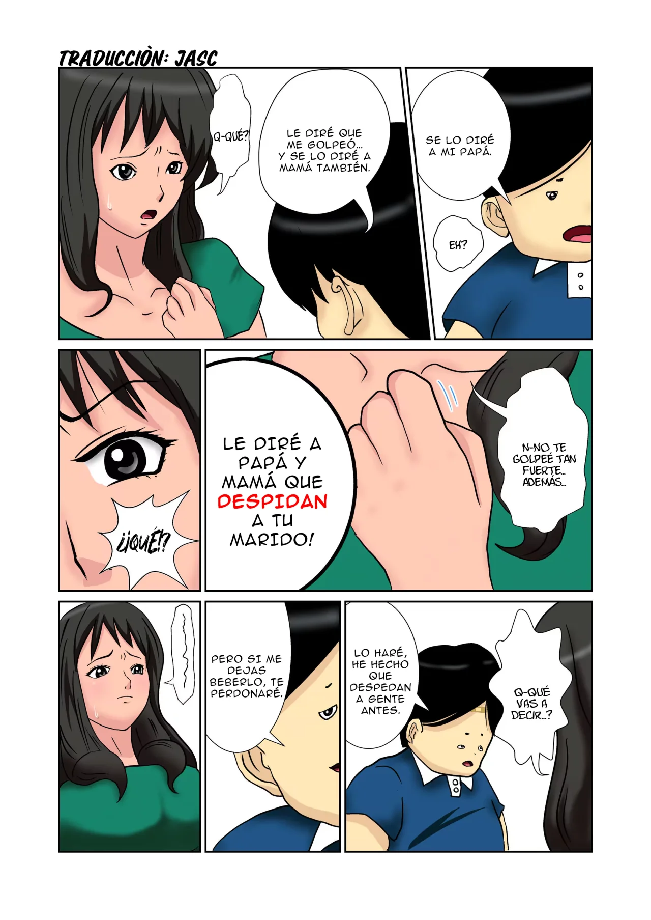 Shachou no Musuko o Azukattara Bonyuu o Suwareta Bakari ka..｜Estaba Amamantando cuando el Hijo del Jefe... page 7 full