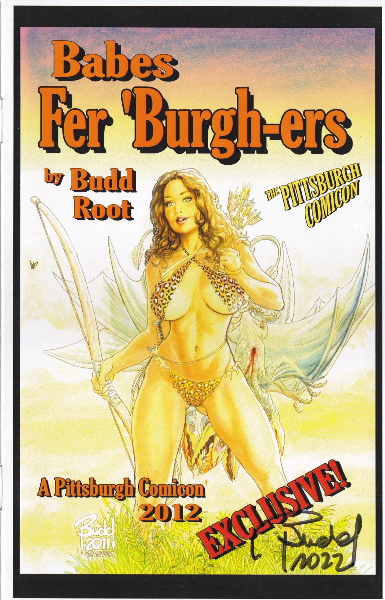 Babes Fer Burgh-ers - The Pittsburgh Comicon 2012 page 1 full