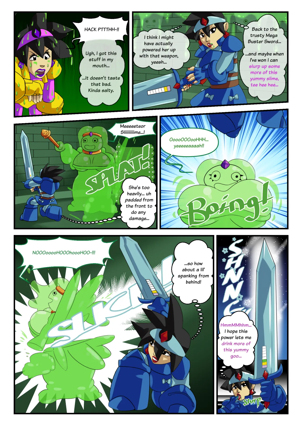 COMMISSION: Mega Knight XXX page 11 full
