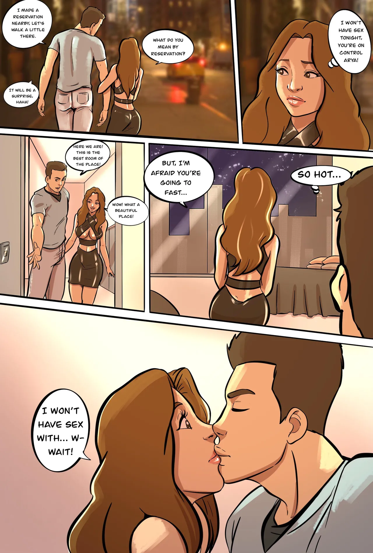She Must Be Busy page 1 full
