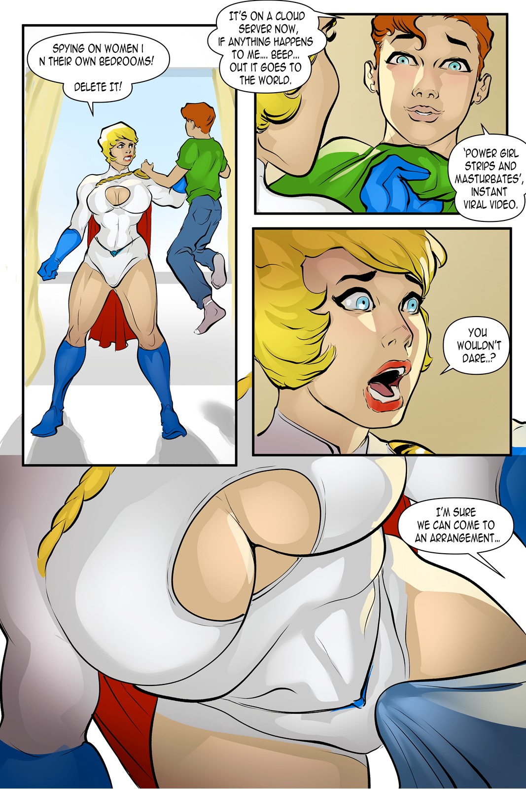 Powergirl’s New Master page 7 full