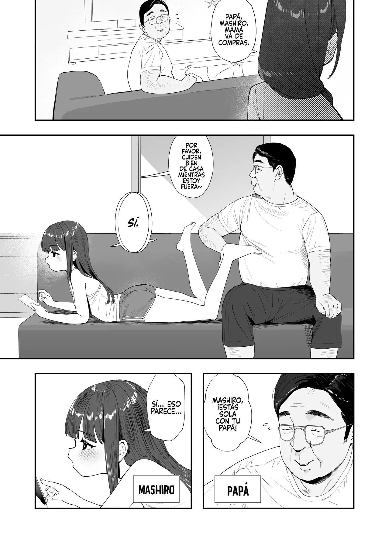 Papa to Papa Katsu page 3 full
