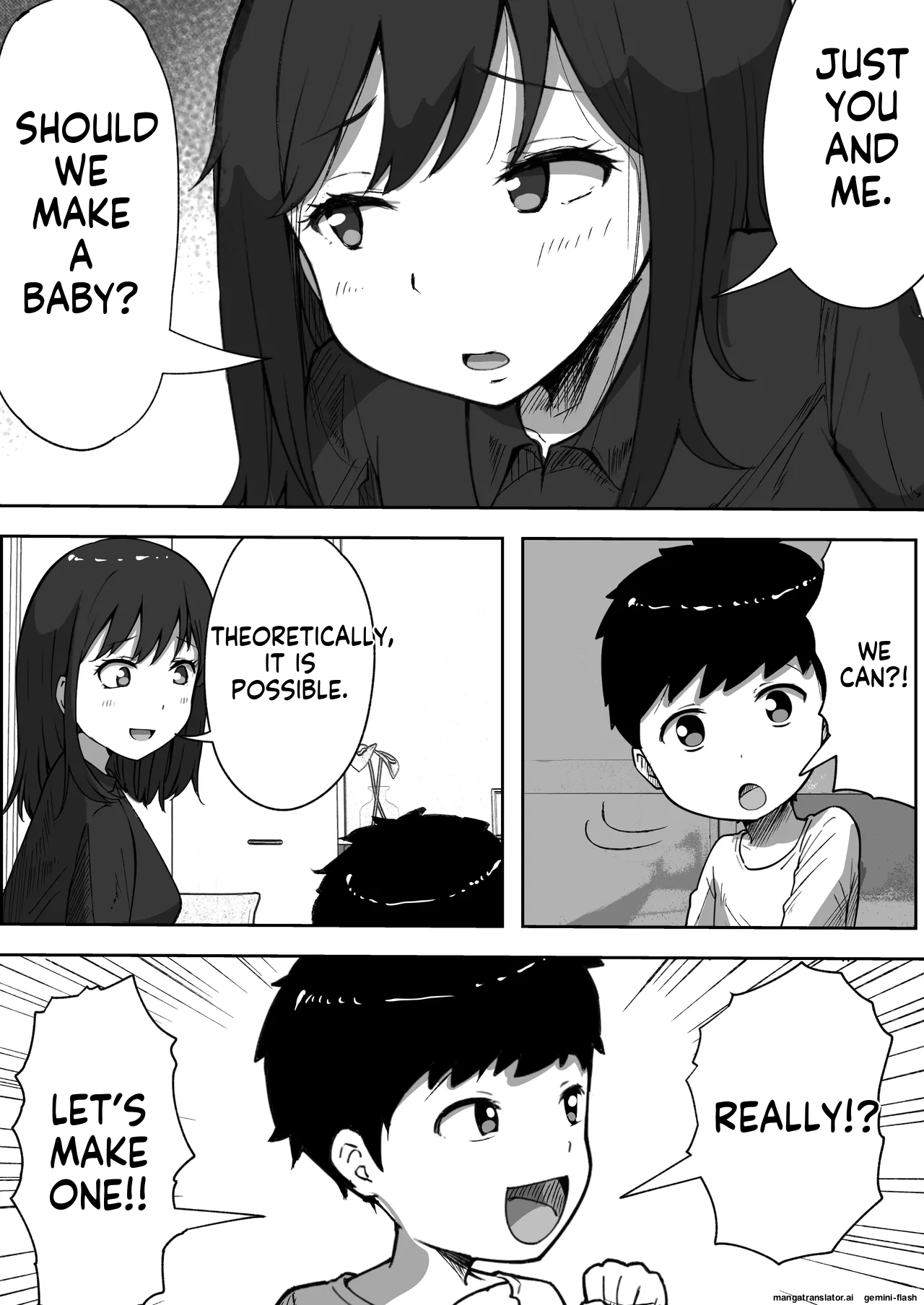 A story about a single mom who ended up trying to get pregnant with her son page 7 full