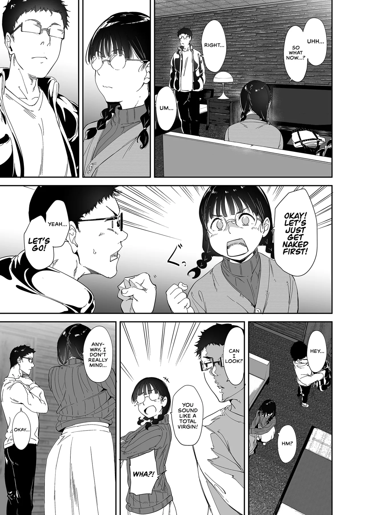 Otaku Tomodachi to no Sex wa Saikou ni Kimochi Ii Sex with Your Otaku Friend is Mindblowing PART 1 + 2 + 3 page 12 full