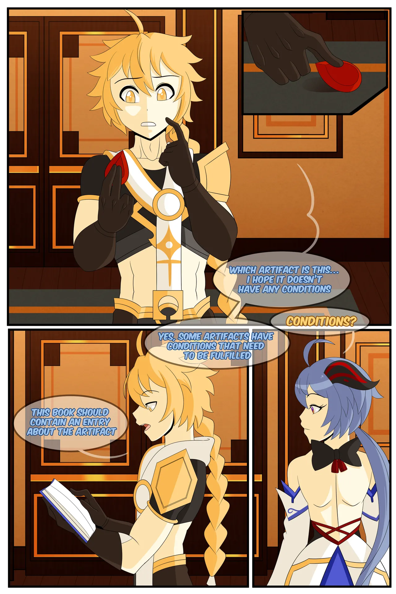 Trading visions with Ganyu! page 11 full