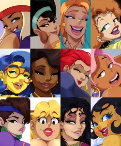 Toon Moms set 2025 + Extras