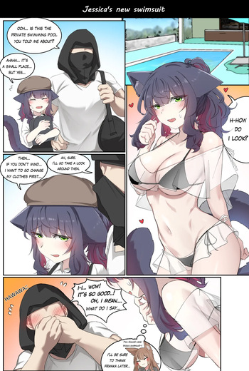 [K0NG_] Jessica's new swimsuit (Arknights) [English] [Ragssgar_ Translations] cover