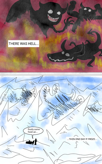 Witch tickle in Hell (Narutobyrufy)(comic)(English) cover